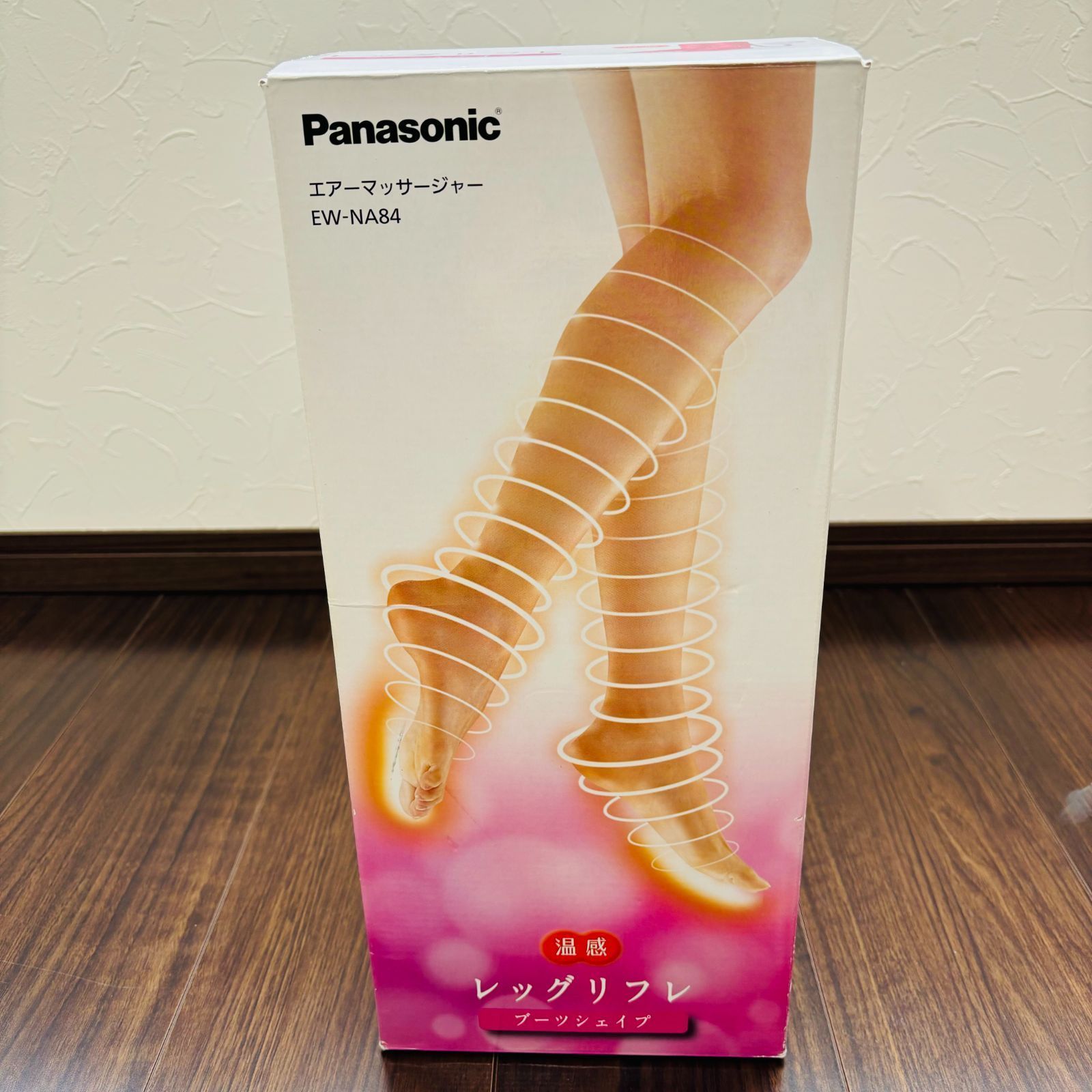 美品】Panasonic エアーマッサージャー EW-NA84-RP ローズピンク 足先 