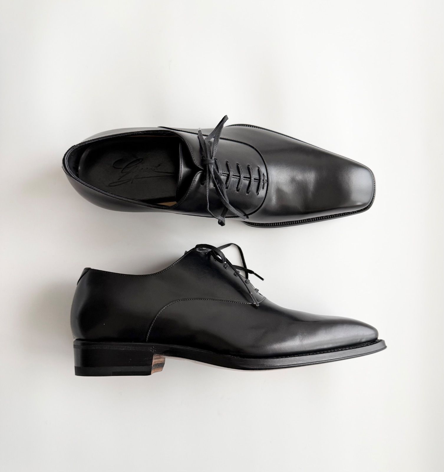 SS2001 GUCCI BY TOM FORD LEATHER SHOES グッチ トムフォード期 