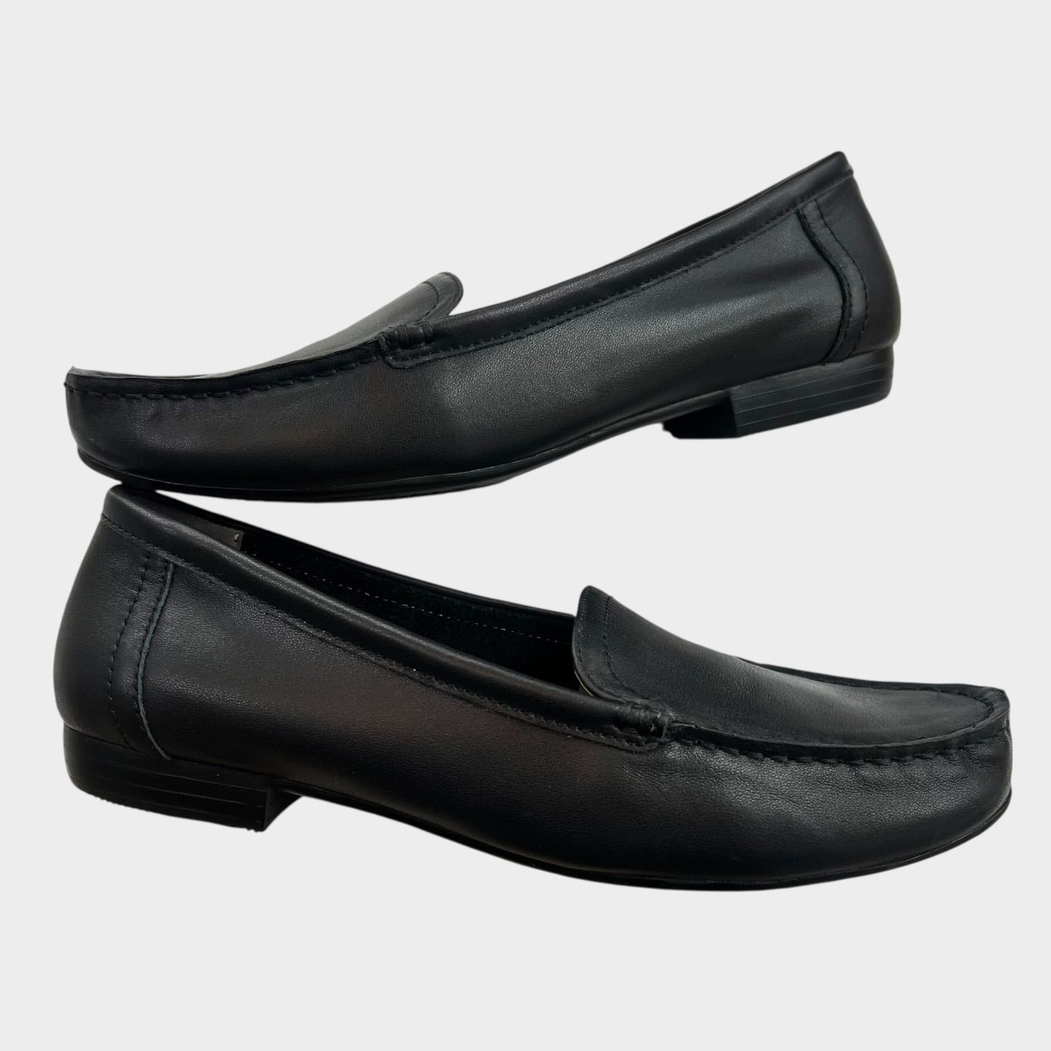 美品】Ing モカシンシューズ ローファー モカシン 婦人靴 本革 レザー