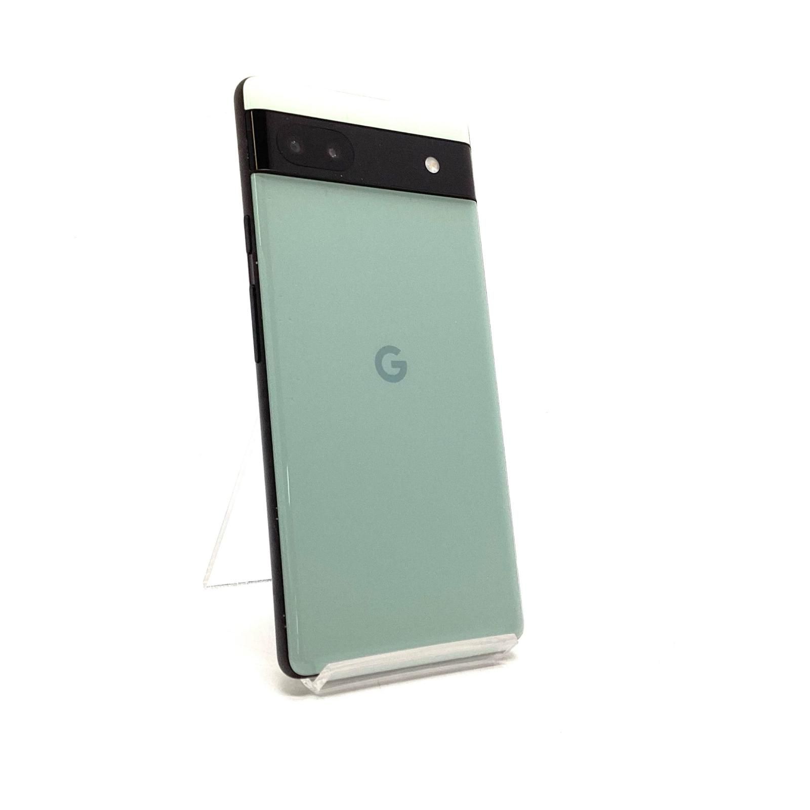 Google Pixel 6a 128GB Obsidian Softbank SIMフリー GB17L 白ロム
