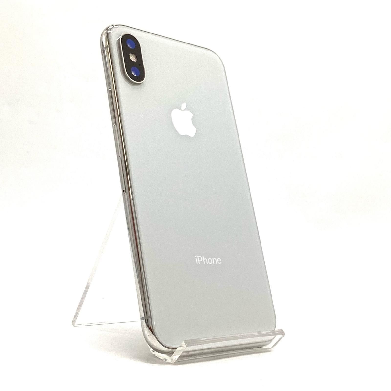最速発送】 iPhone X 256GB シルバー au 白ロム【難有】 82% - メルカリ