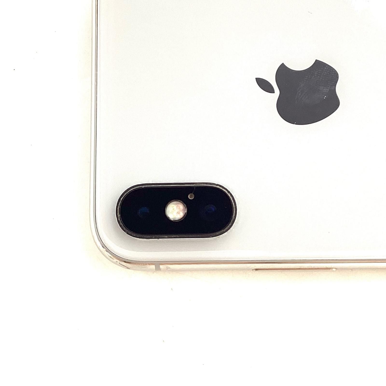 最速発送】 iPhone X 256GB シルバー au 白ロム【難有】 82% - メルカリ