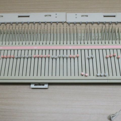 ジャンク シルバー精工 SILVER REED 家庭用編み機 LK100 あみむめも