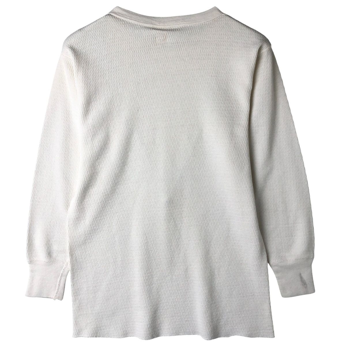 古着 70~80年代 Healthknit サーマルロンT ハニカム USA製 メンズL相当