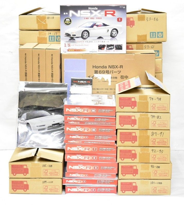 未組立 デアゴスティーニ Honda NSX-R 1~110巻セット ホンダ 模型