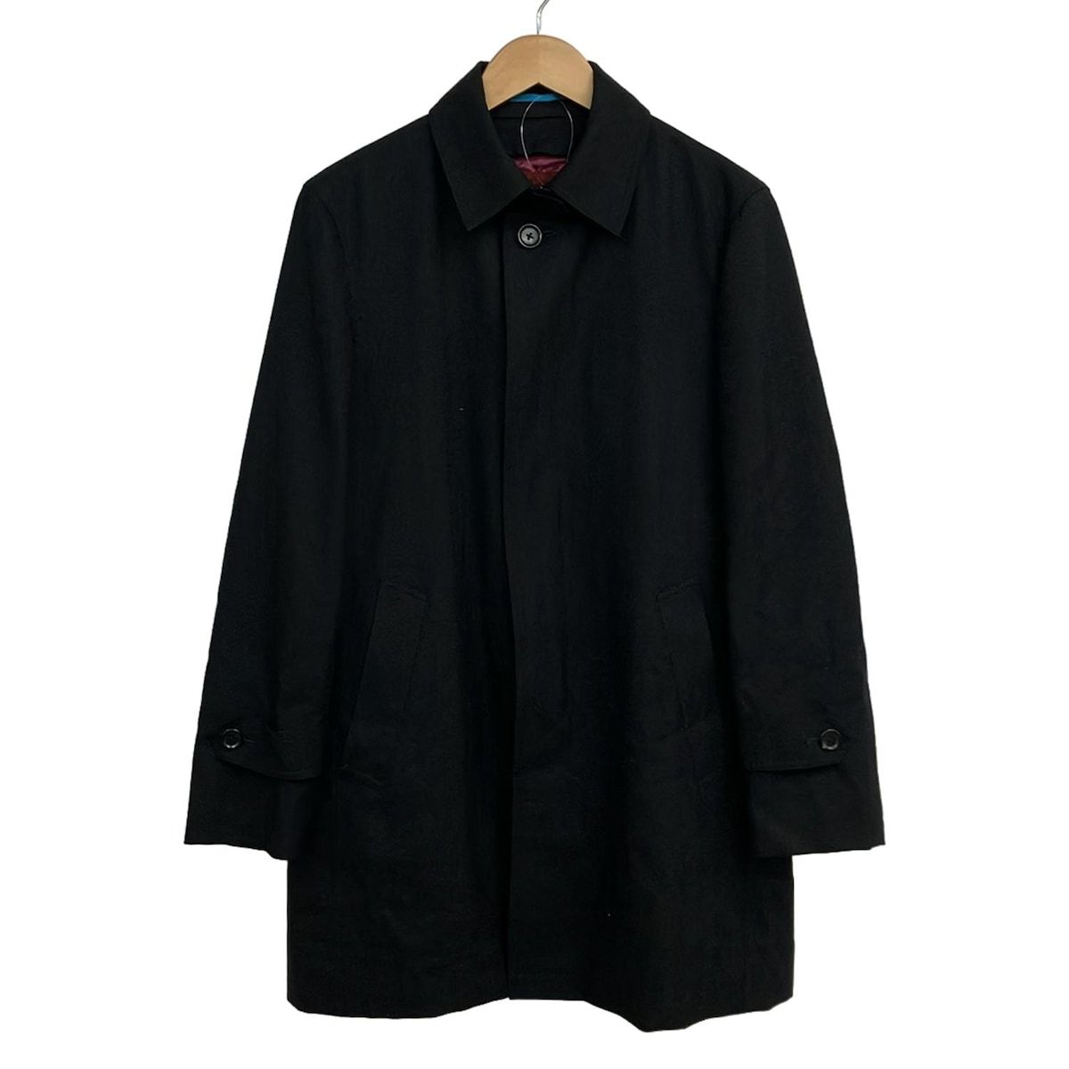 BARNEYSNEWYORK(バーニーズ) コート サイズ44 L メンズ美品 - 黒 長袖