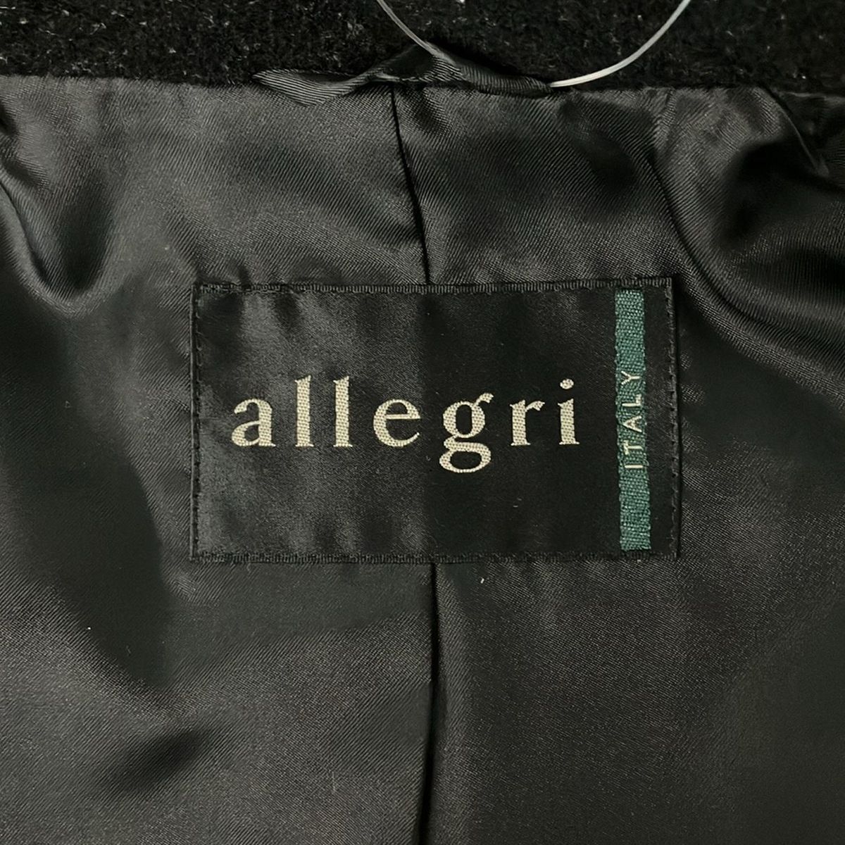 ALLEGRI アレグリ　コート　レザー　ブラック　黒 allegri(アレグリ) コート レディース 黒 ショート丈/冬 - メルカリ