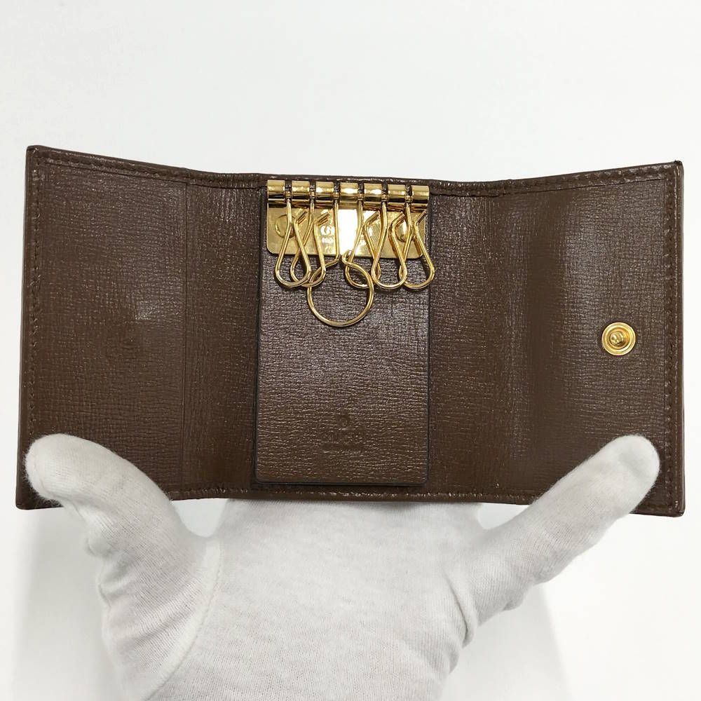 GUCCI キーケース ホースビット ベージュ ブラウン 671785 - メルカリ