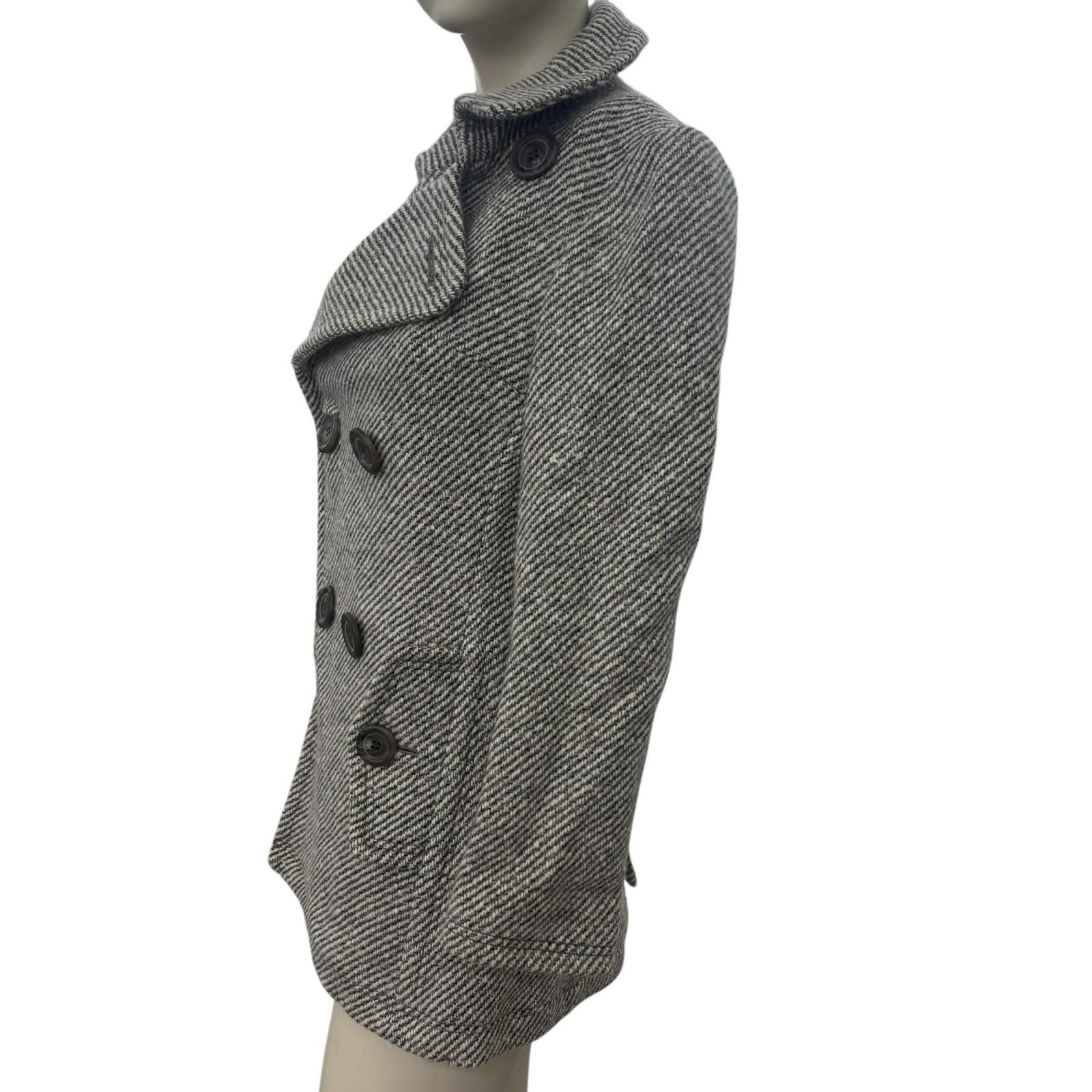 186005 BURBERRY BLUE LABEL バーバリーブルーレーベル ピーコート 36