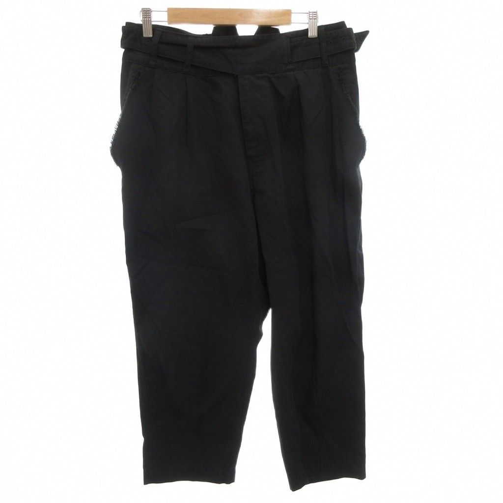 ベッドフォード BED J.W. FORD サルエルパンツ ベルベット 1 紺