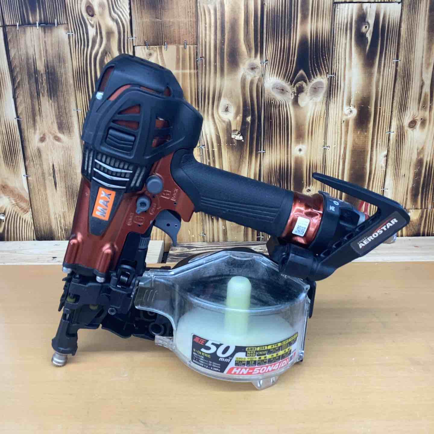 ☆マックス(MAX) 高圧エア釘打ち機 HN-50N4(D)-R【越谷店】 - メルカリ