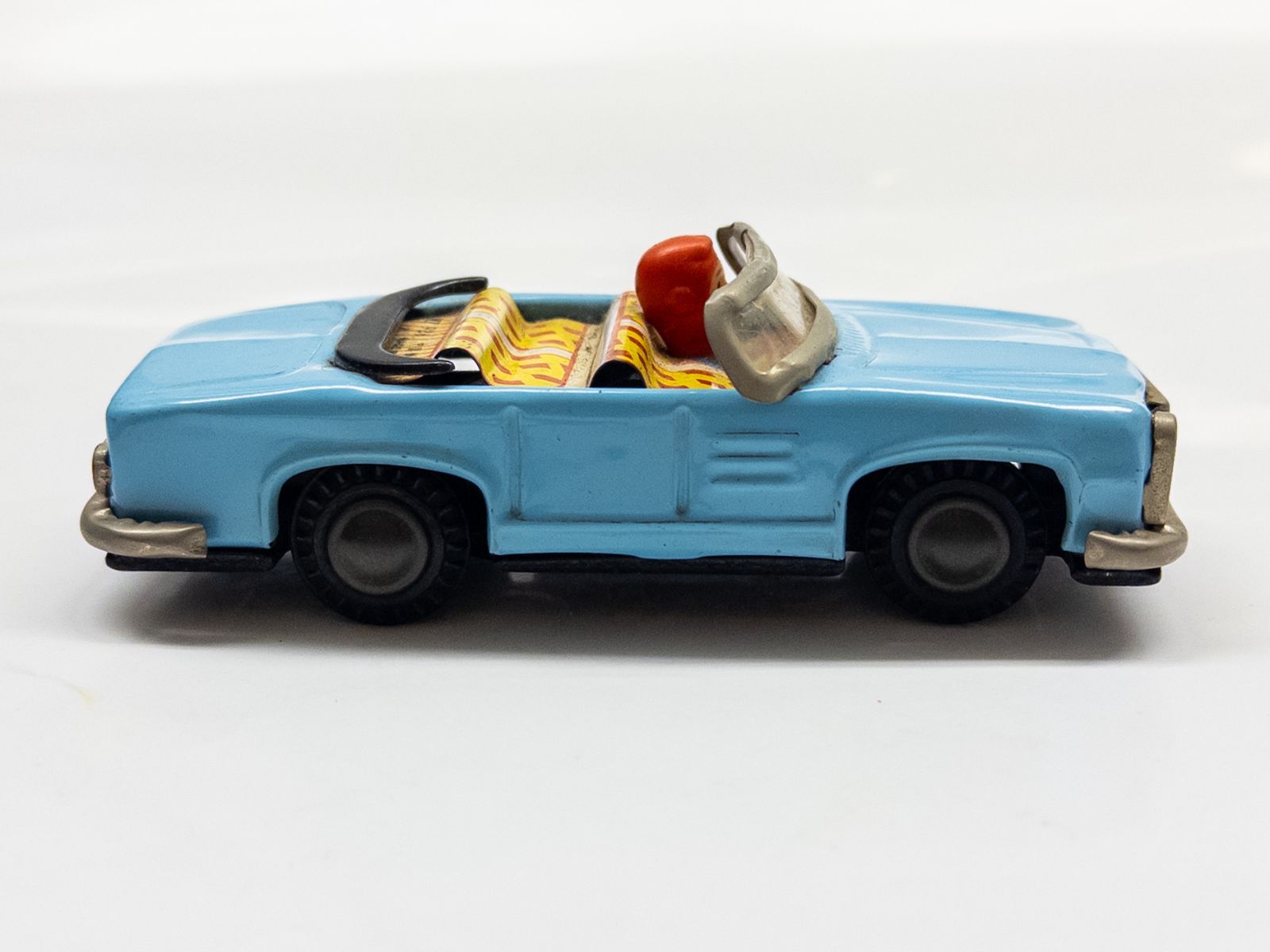 ヴィンテージ ブリキ玩具 赤帽子オープンカー MF 926 中国製 ブリキの