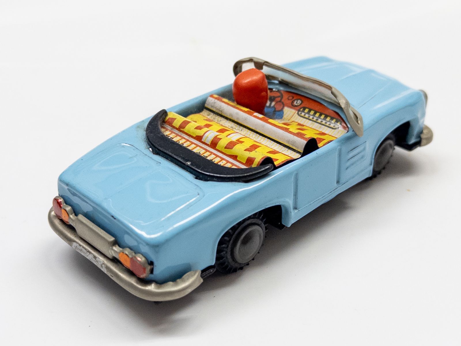 ヴィンテージ ブリキ玩具 赤帽子オープンカー MF 926 中国製 ブリキの