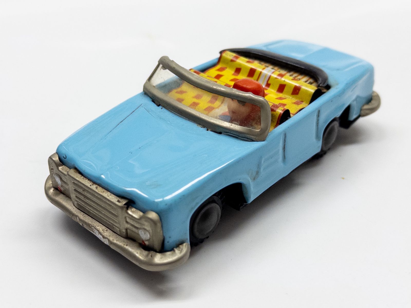 ヴィンテージ ブリキ玩具 赤帽子オープンカー MF 926 中国製 ブリキの