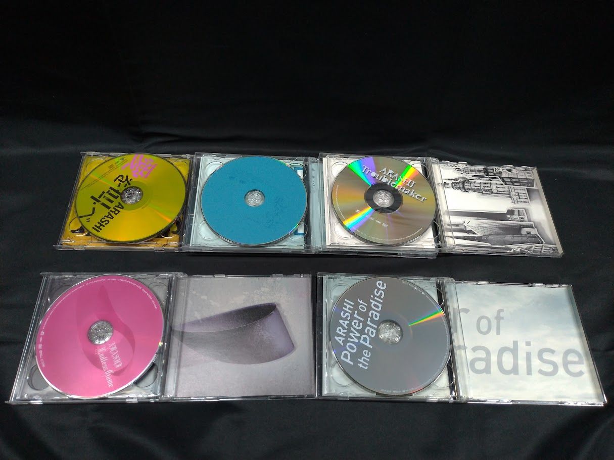 嵐 CD まとめ売りセット 嵐 CDまとめ売り GUTS!他［CD5組セット］状態：良 - メルカリ