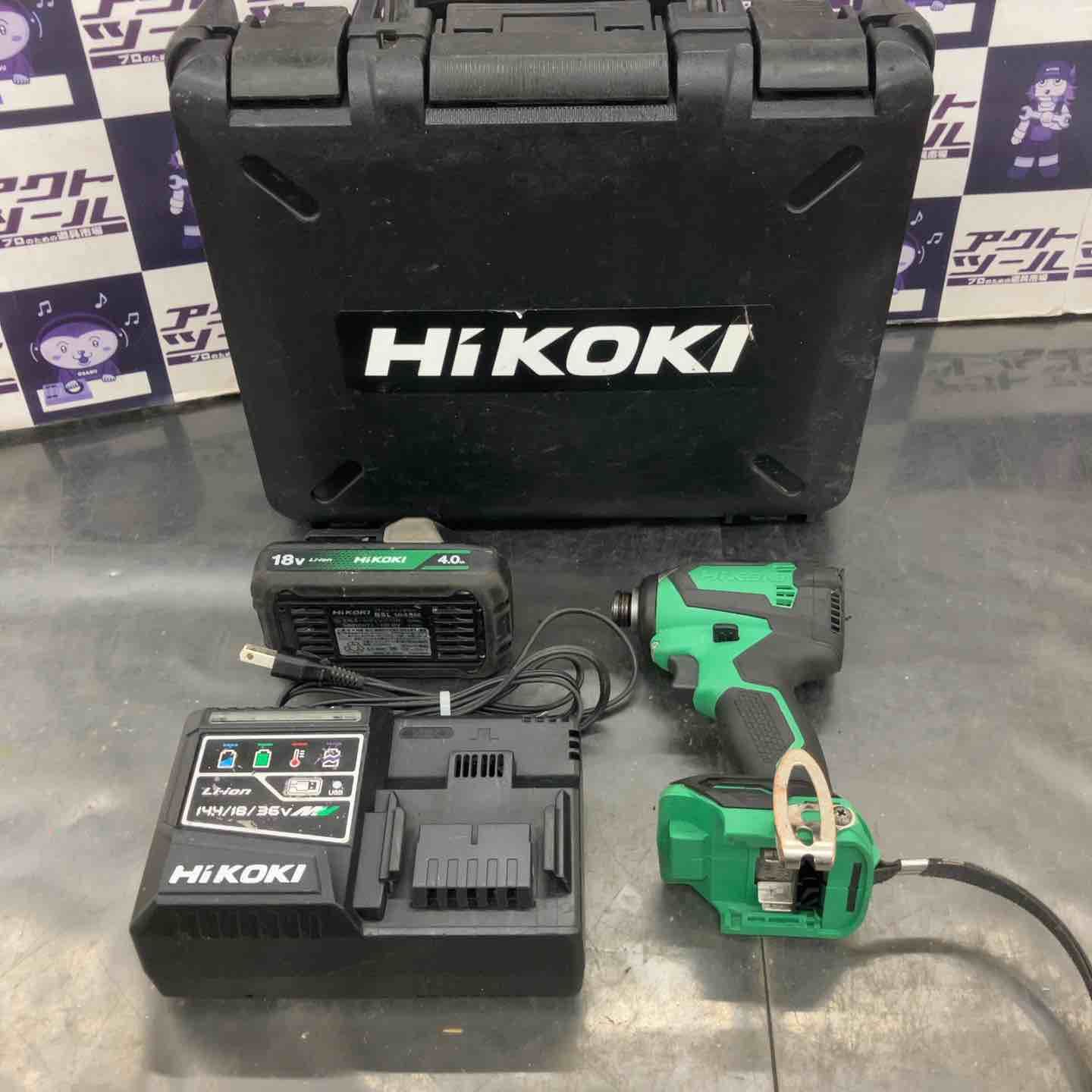 品 ハイコーキ HIKOKI 旧 日立工機 コードレスインパクトドライバー WH 18 DE 2 LC