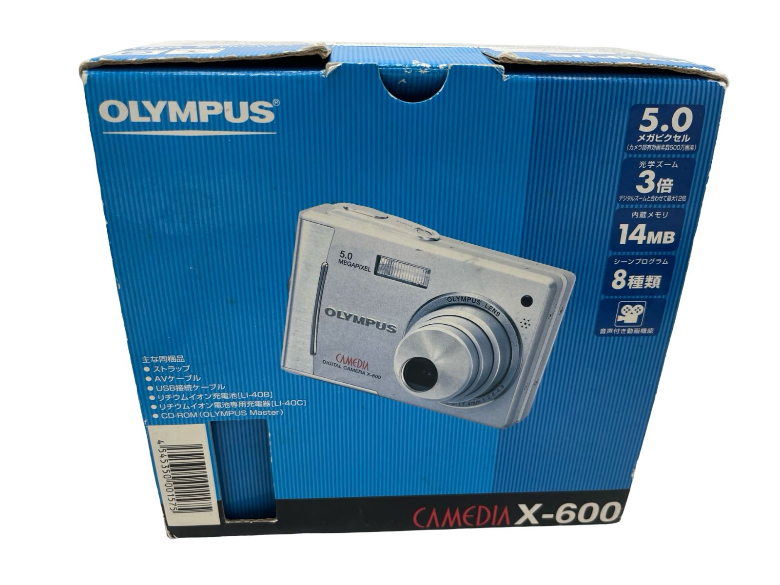 動作品 CAMEDIA X-600 OLYMPUS コンパクトデジカメ コンデジ