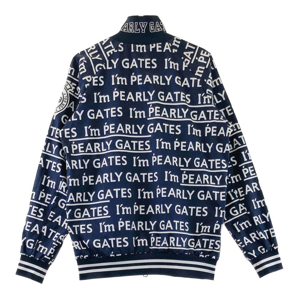 サイズ：1 PEARLY GATES パーリーゲイツ ジップジャケット ロゴ総柄