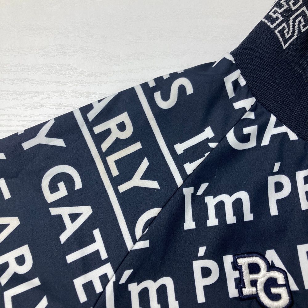 サイズ：1 PEARLY GATES パーリーゲイツ ジップジャケット ロゴ総柄