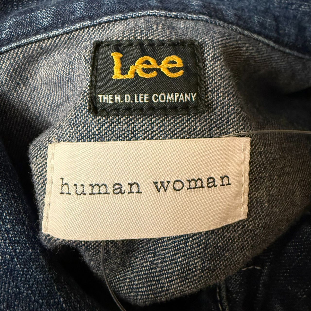 HUMAN WOMAN - 新品human woman LeeコラボＧジャン Lee（リー）× human woman（ヒューマンウーマン）デニムジャケット G