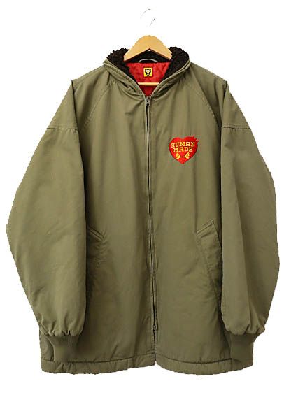 HUMAN MADE deck jacket デッキジャケット XL ヒューマンメイド HUMAN MADE 23AW DECK JACKET Olive Drab ハート