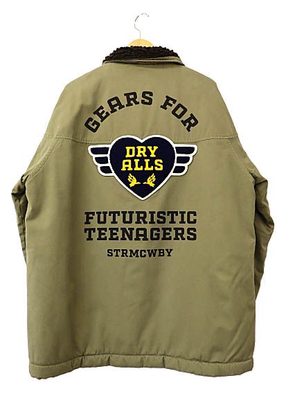 ヒューマンメイド HUMAN MADE 23AW DECK JACKET Olive Drab ハート