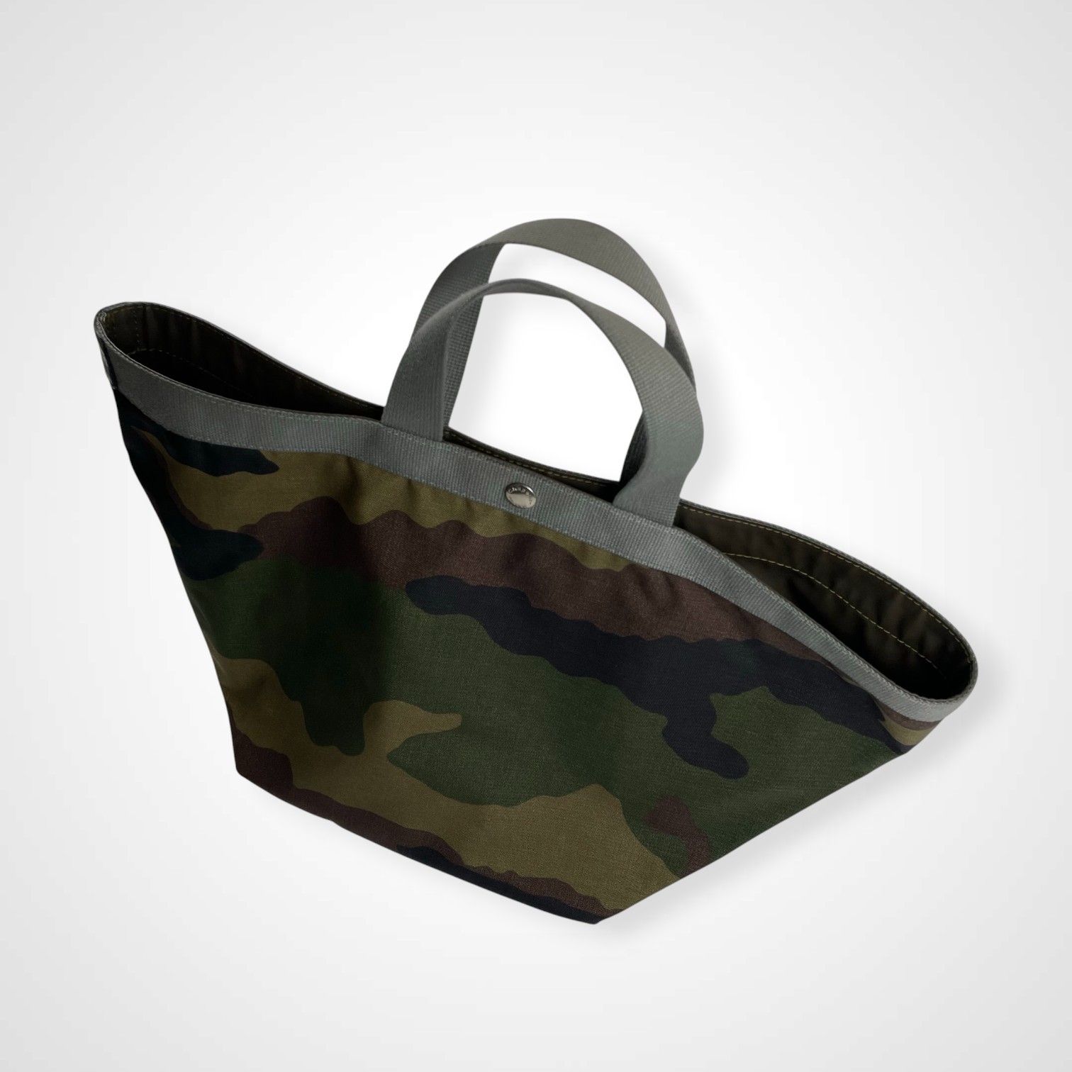 Herve Chaplier エルベ シャプリエ / 迷彩柄舟型トート 725W 参考定価