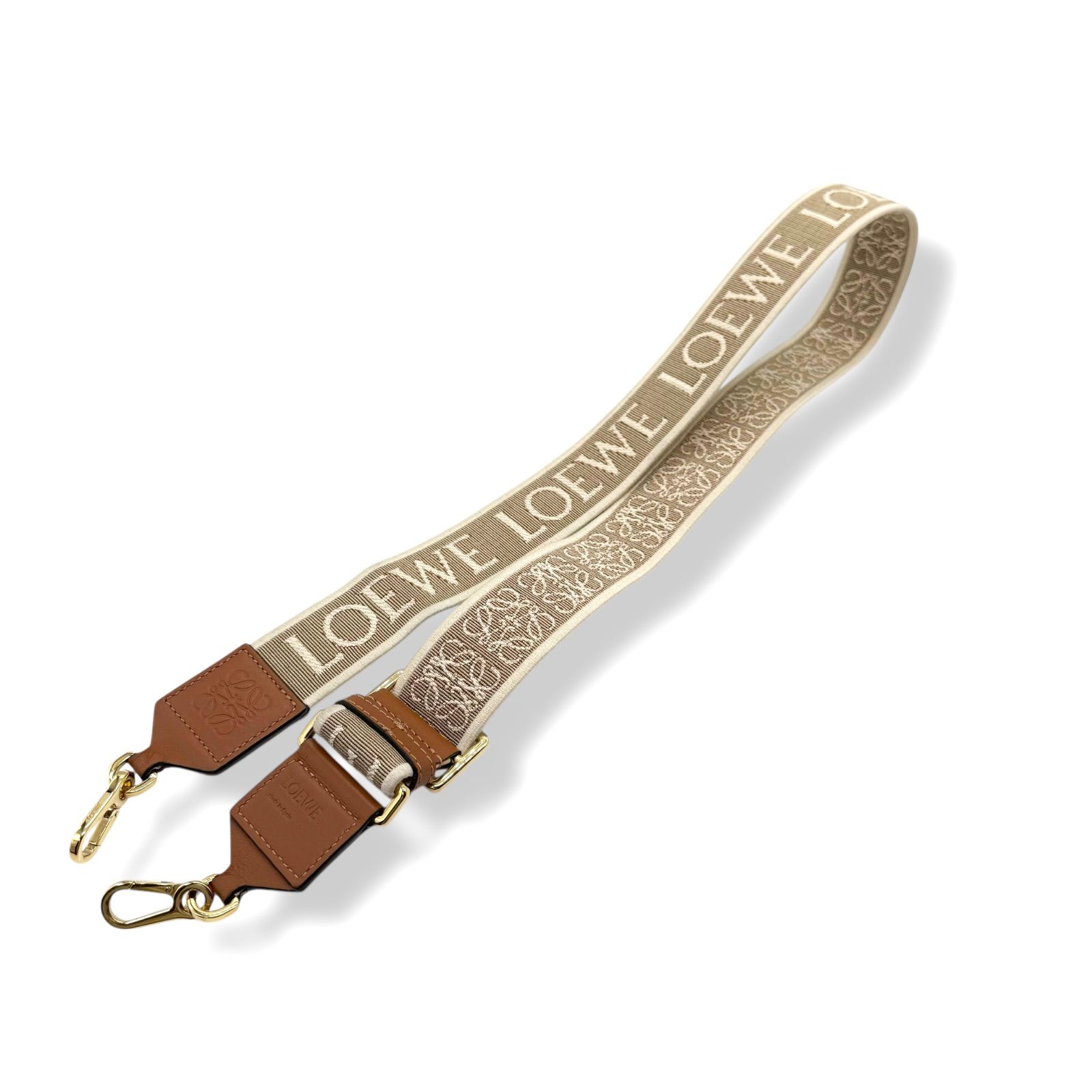 使用わずか ロエベ ショルダーストラップ アナグラム キャンバス