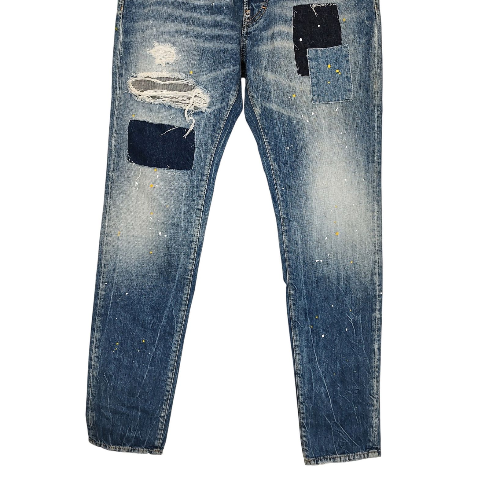 ディースクエアード Cool guy jean パッチワーク ダメージ加工 M 