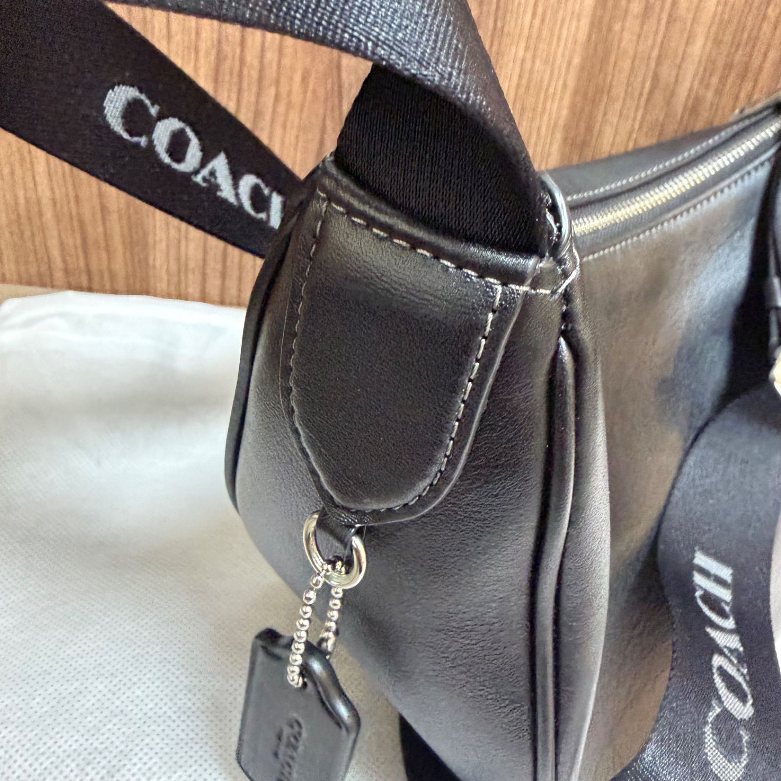 ☆COACH コーチ CT644 ショルダーバッグ ボディバッグ ハーフムーン