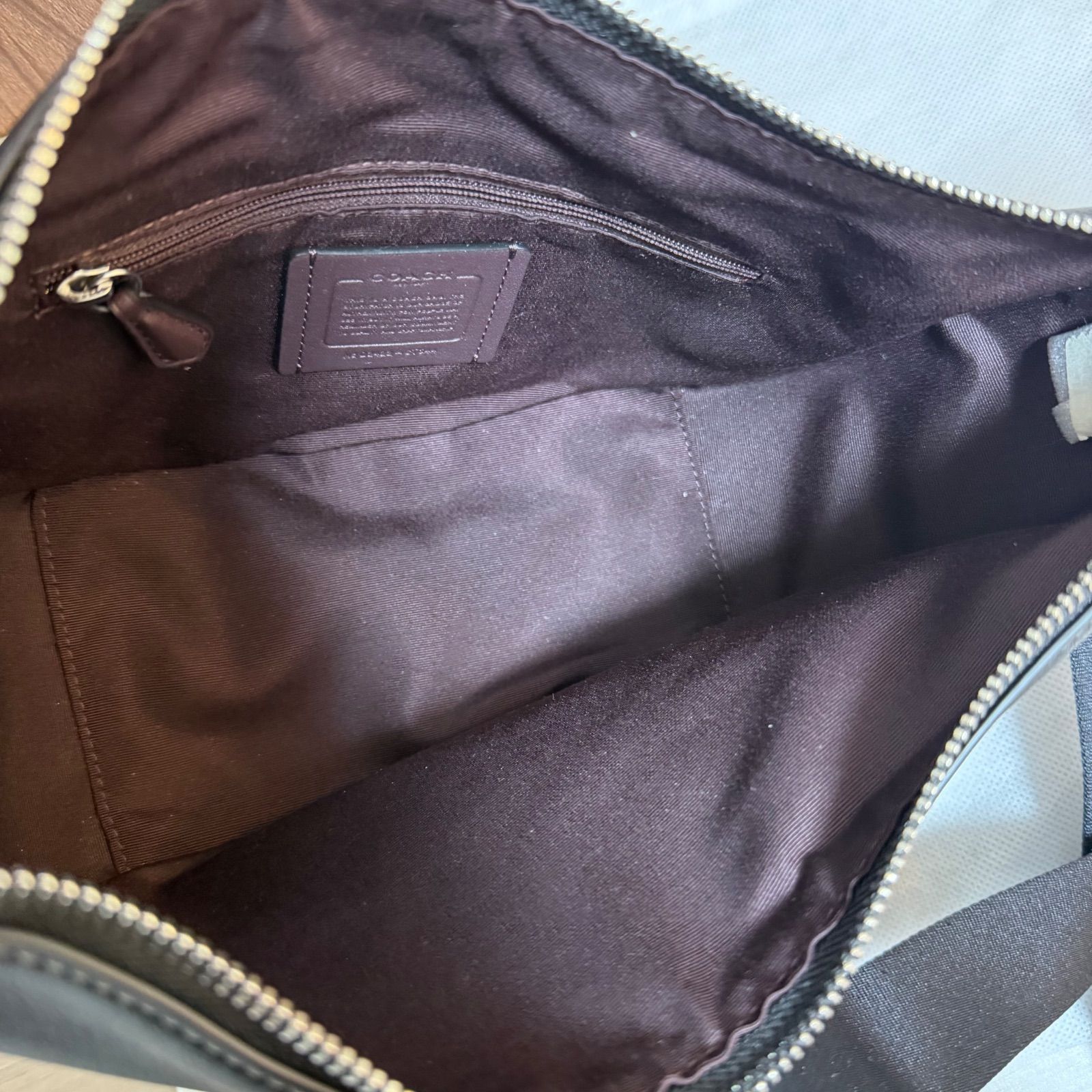 ☆COACH コーチ CT644 ショルダーバッグ ボディバッグ ハーフムーン