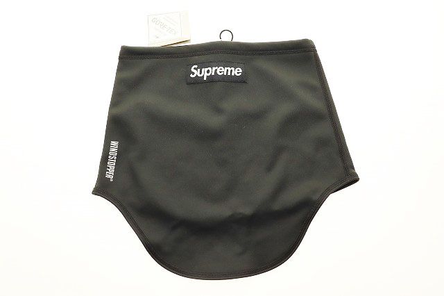 シュプリーム SUPREME 22AW WINDSTOPPER NECK GAITER BLACK ウィンド