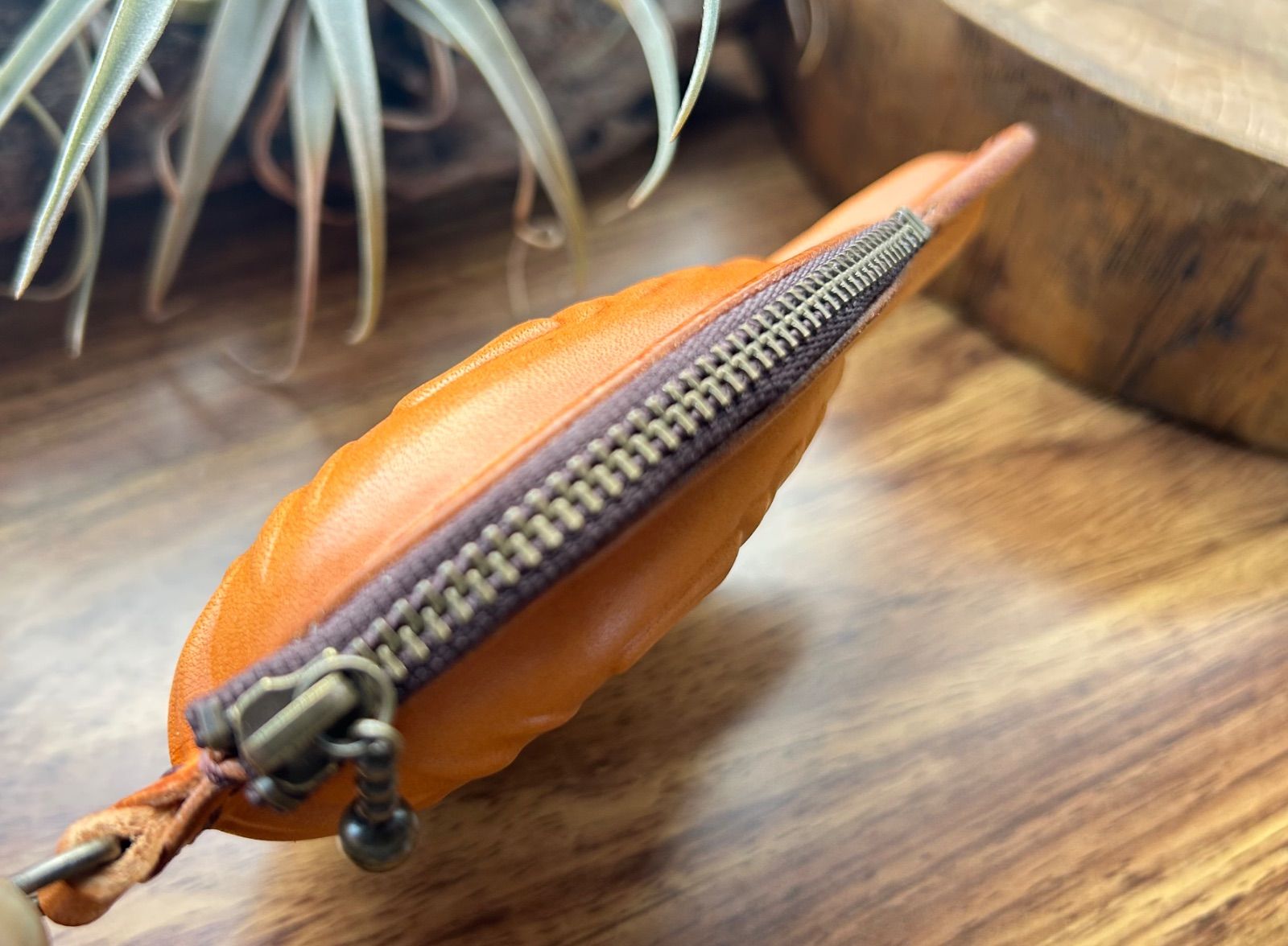 手作り本革】たい焼き型ミニポーチ〈選べる3個セット〉｜遊び心ある