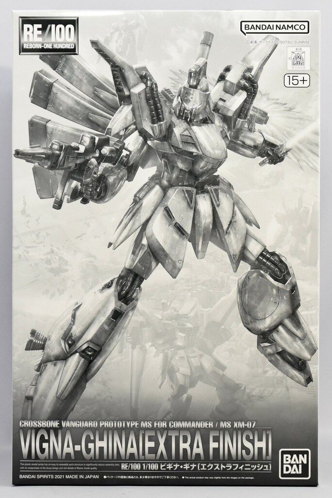 RE/100 ビギナ•ギナ エクストラフィニッシュ 機動戦士ガンダムF￼91 RE/100 1/100 ビギナ・ギナ ［エクストラフィニッシュ］【再販