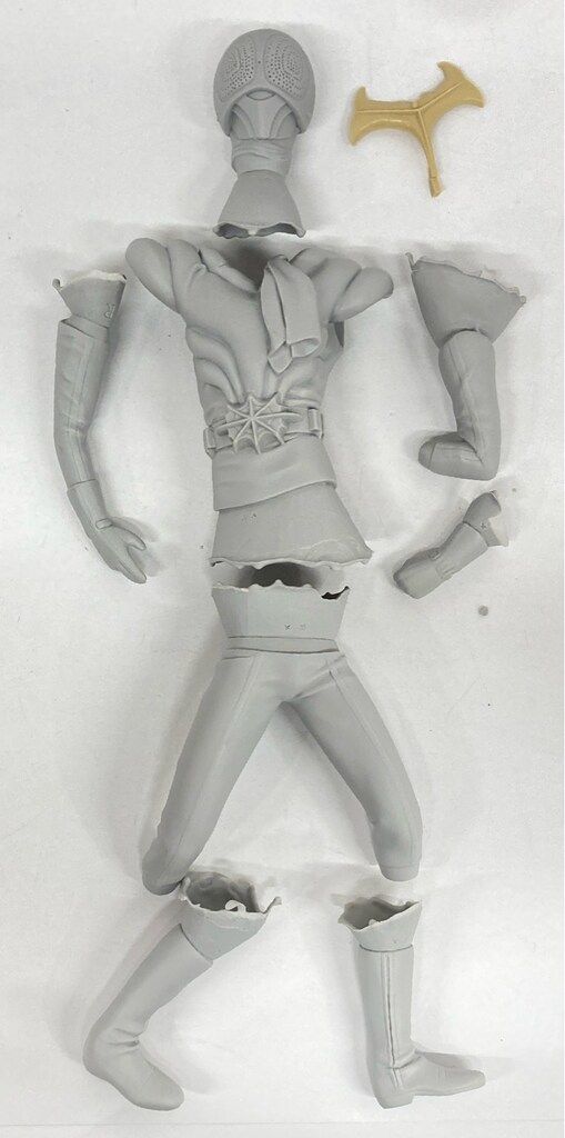 ボークス/VOLKS 東映ヒーローヒストリー/1/6スケールソフビキット 仮面