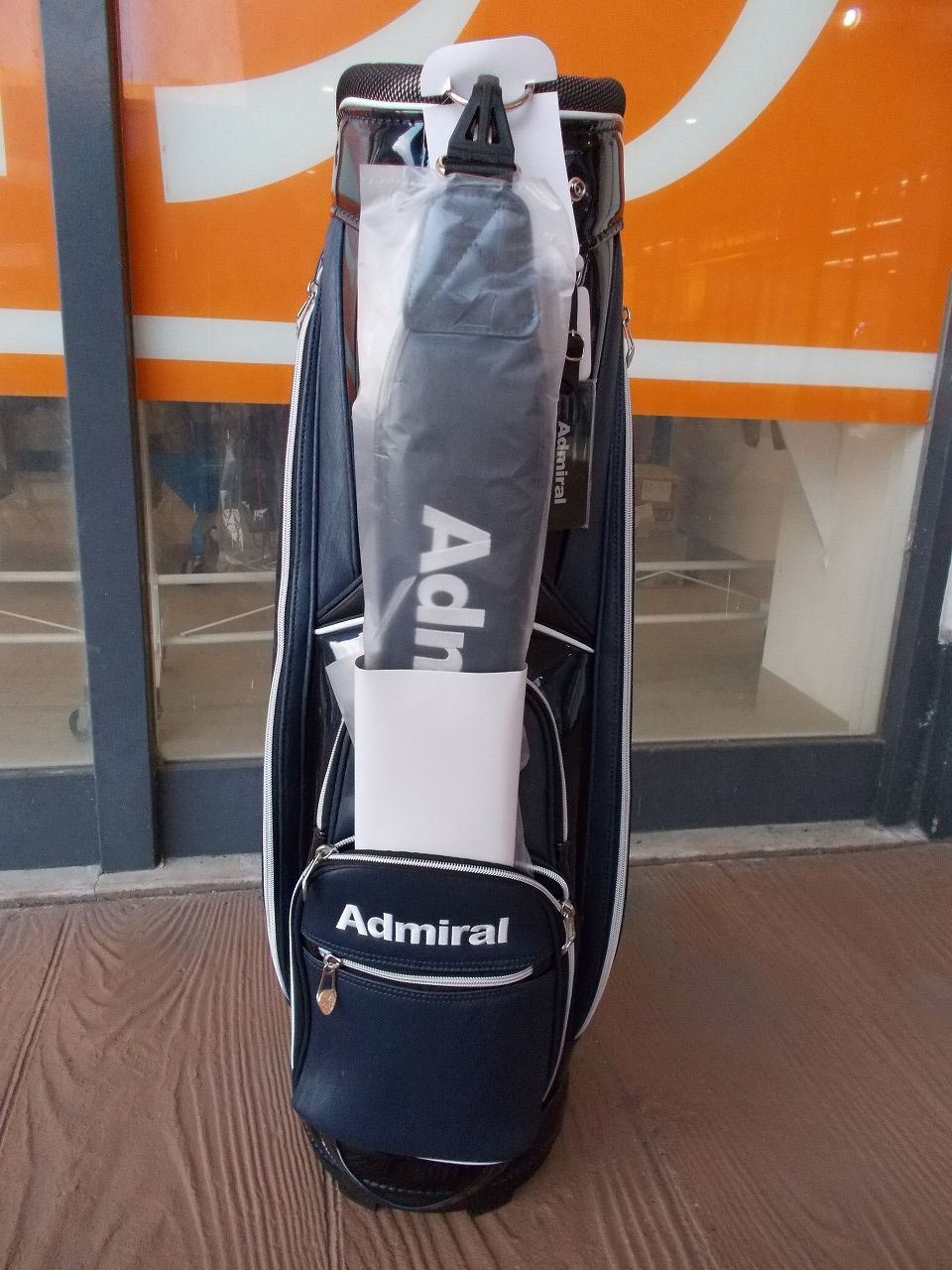 新品 Admiral ADMG5AC5 ユニオンジャック キャディバッグ 9型 3.9kg