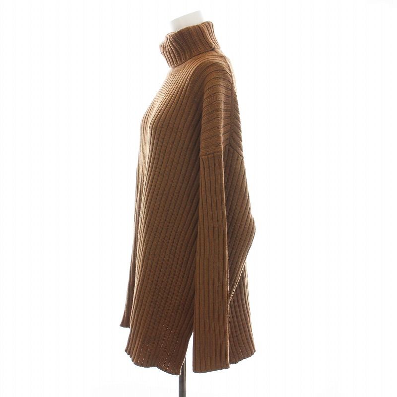 プラージュ Plage 22AW wide rib turtle ニット セーター オーバー