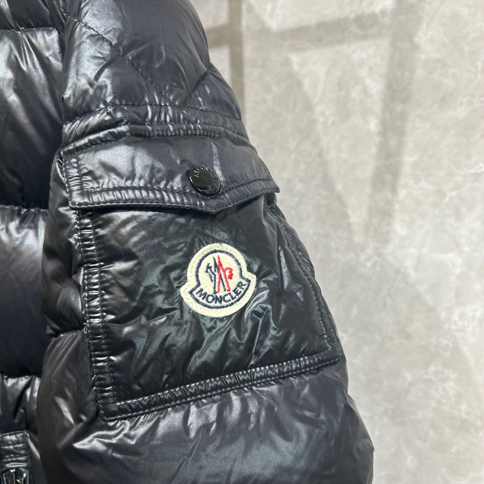 極美品】MONCLER モンクレール MAYA 上位モデル ZIN ブラック 0 ダウン