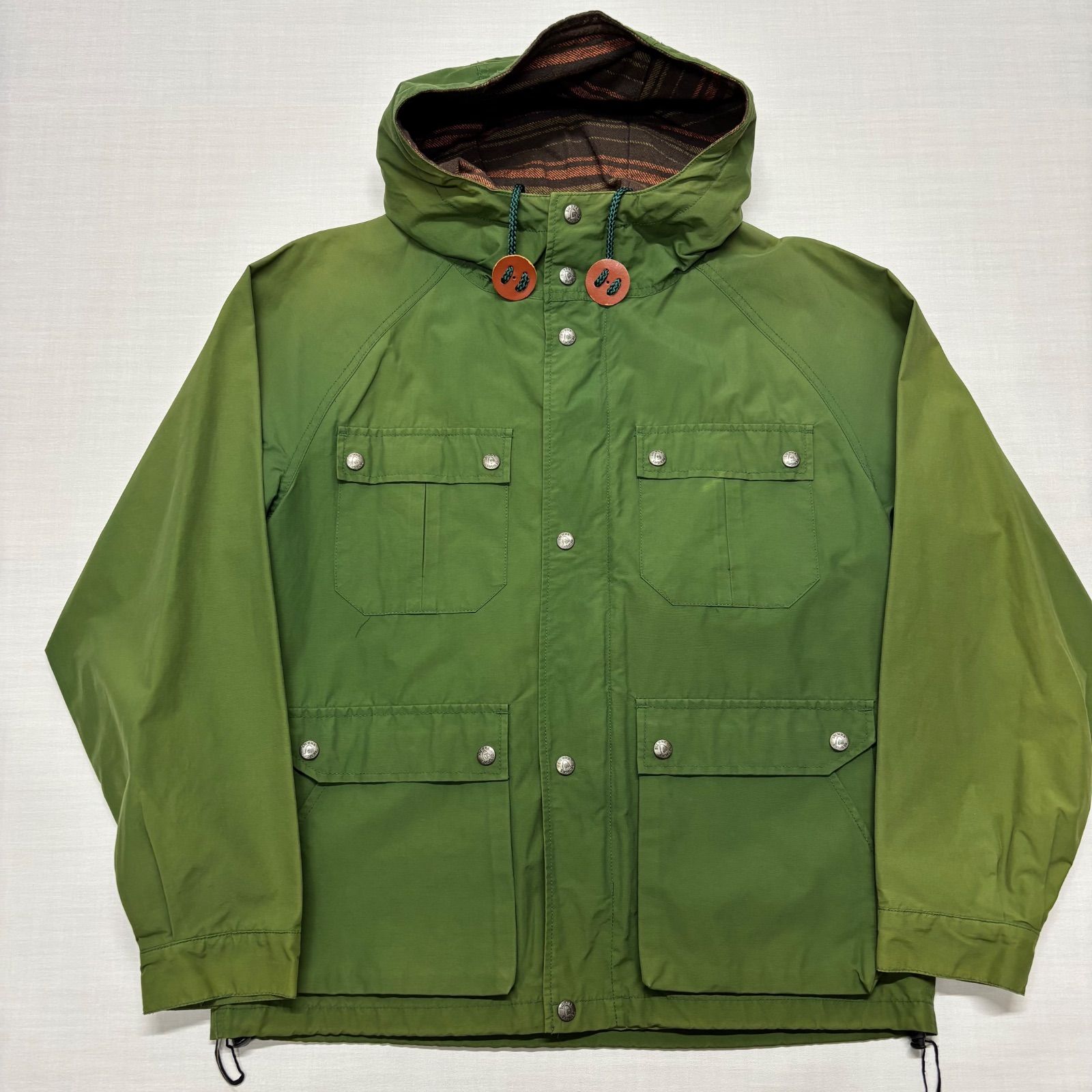 90s古着60/40クロス素材グリーンカラーリングマウンテンパーカービッグサイズ 90s古着60 40クロス素材グリ ンカラ リングマウンテンパ カ ビッグ