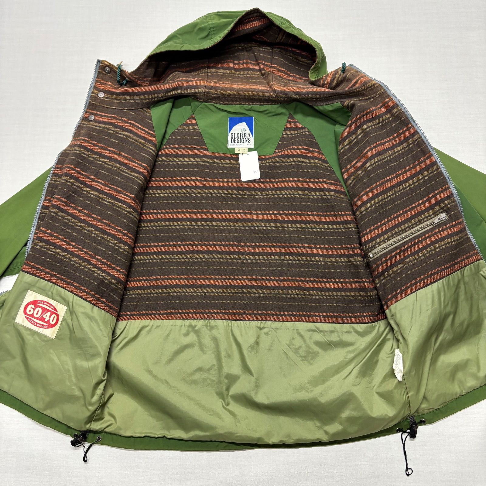 SIERRA DESIGNS シエラデザインズ マウンテンパーカー 緑 L 60/40