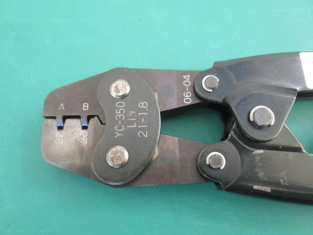  JST 手動式圧着工具 YC-350 22 20 0119 EI PT-1 S その他 特殊工具