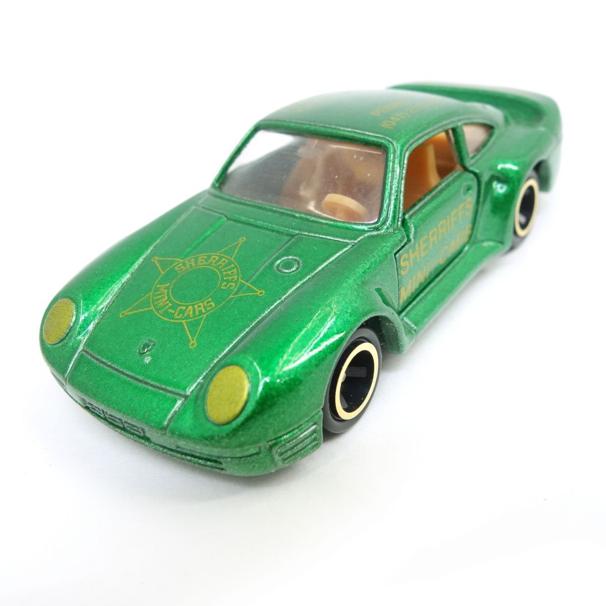 トミカ ポルシェ 959 SHERRIFFS特注 グリーン ミニカー ※中古 - メルカリ