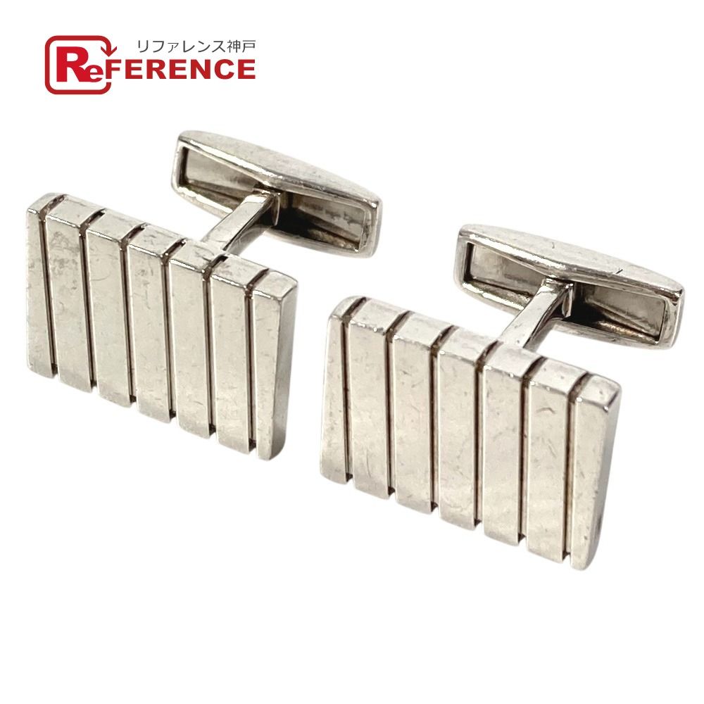 ブルガリ　カフス　ブランドロゴ　Ag925　シルバー メンズ　箱付き ブルガリ カフス ブランドロゴ Ag925 シルバー メンズ 箱付き BVLGARI