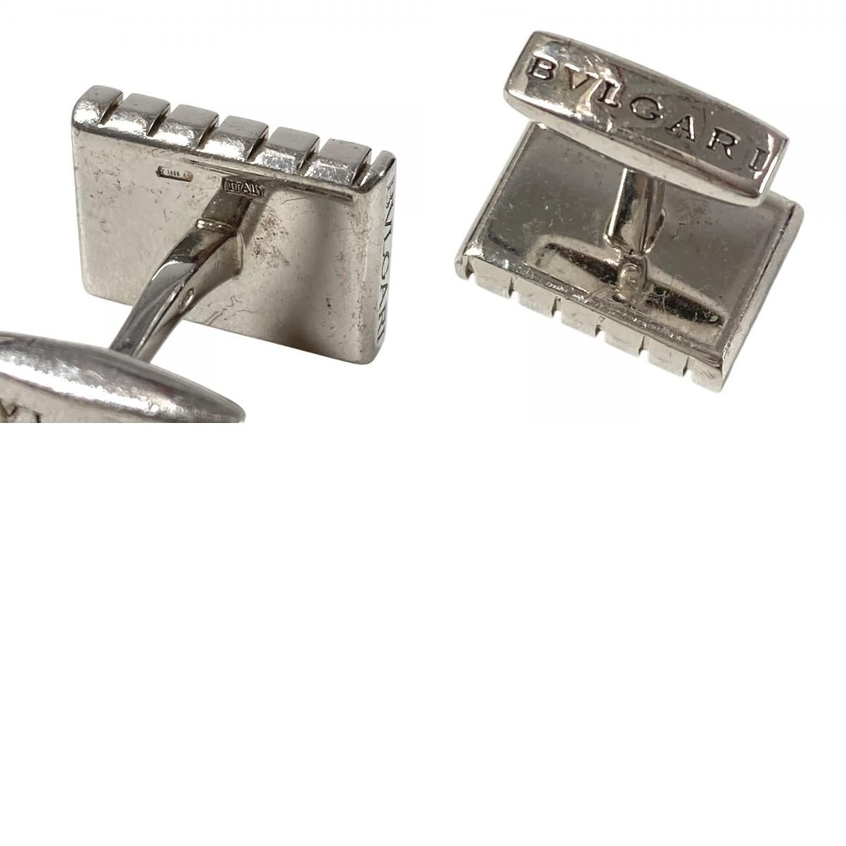 BVLGARI ブルガリ カフス ロゴ AG925 シルバー - メルカリ