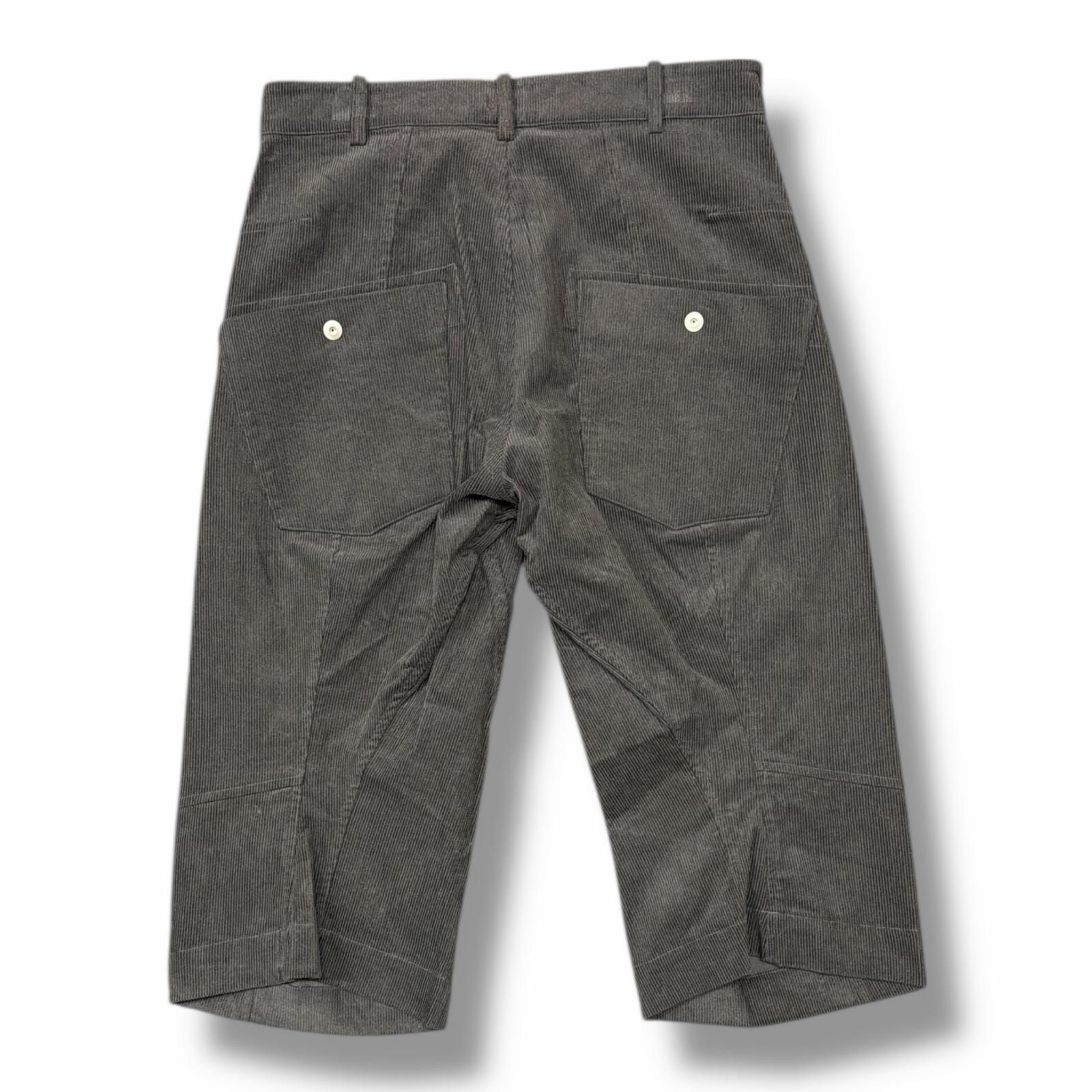 参考上代85800円 未使用 Omar Afridi SS KNEE DARTED FLARE SHORTS