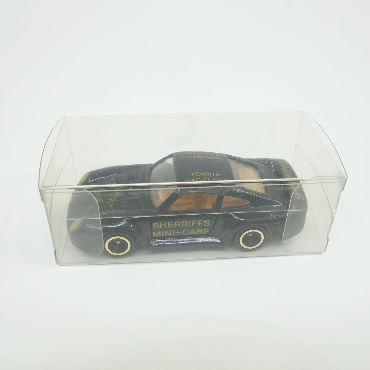  トミカ ポルシェ 959 SHERRIFFS特注 ブラック ミニカー トミカ ミニカー