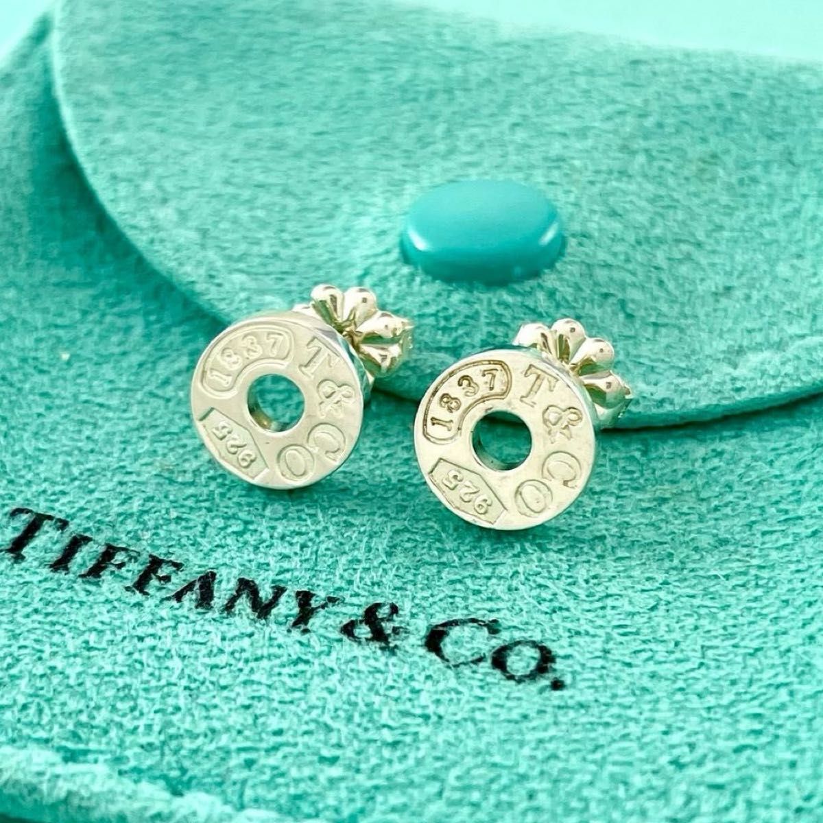 ティファニー サークル 1837 スタッド ピアス シルバー P132fe - メルカリ