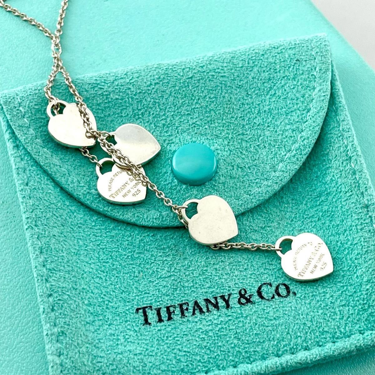 ティファニー リターントゥ ハートタグ マルチチャーム ネックレス
