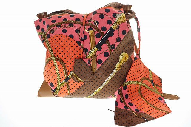 エルメス HERMES ショルダー バッグ シルキーシティ PM ピンク ブランド古着ベクトル AA ●▲260124