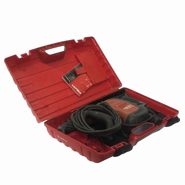 品 HILTI 電動ハツリ機TE 500-X ケース付 電動ハンマー機 はつり機 電動ブレーカー121458